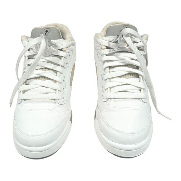 NIKE Air Jordan 5 Retro Low 'Wolf Grey' Sneakers GS Size 5Y - Picture 4 of 9